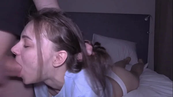 She couldn't say no. Rough Face fuck with my Stepsister.