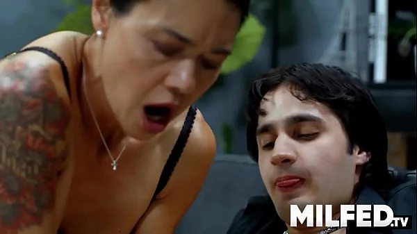 Hot Stepmom Helps her Stepson Feels Better