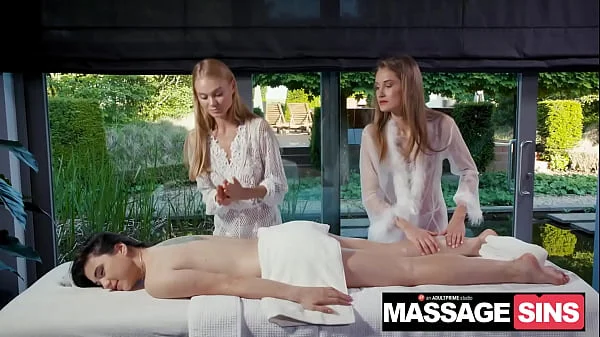 Deep Tissue Massage! Nancy A, Hailey Sanders, Tiffany Tatum for MassageSins