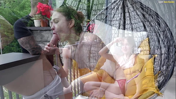 You're fucking my Stepmom, so you can't fuck me! But you can rub your huge cock against my pussy and fuck my mouth!