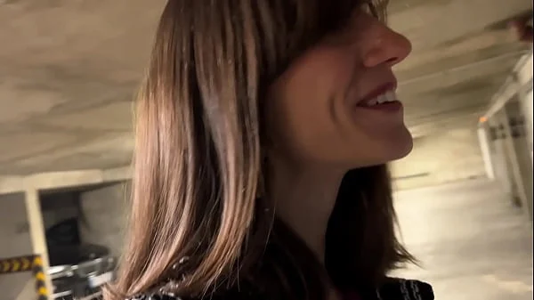 I followed my fan Antoine to the public parking lot so he could fuck me wildly