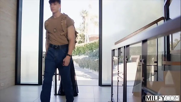 MILFY Cock Crazy Army Wife Melissa Stratton Gets Special Gift From Hubby