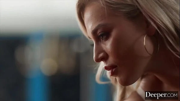 Deeper. Gorgeous Curvy Blonde Blake Blossom Takes A Huge BBC