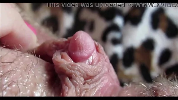 big clit orgasm closeup