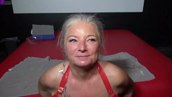 My XXL Blowjob Bukkake and Cum Swallowing Event in an Adult Market! Chapter 5 (CumLoad 34-42)