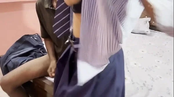 Desi College Girlfriend Hardcore Fuck With Her Boyfriend ( Hindi Audio)