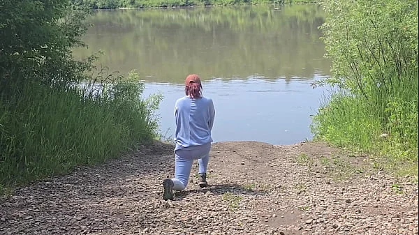 Pervy Nerd Caught By Hot Horny Jogger - She Makes Me Fuck Her In Public!