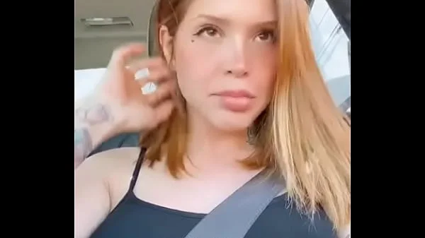 Showing boobs while driving