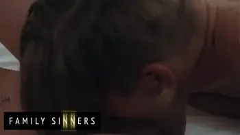 FAMILY SINNERS - Hot Babe Learns To Strip & Ends Up Riding Her Step Cousin's Cock In A Long-Awaited Sexual Explosion