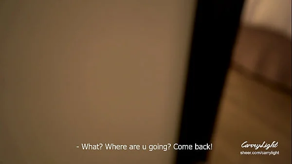 Step Mom caught Step Son jerking off and helps to cum quick on her pussy while her Husband is home