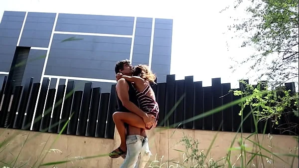 Public Sex Adventure in the City Woods