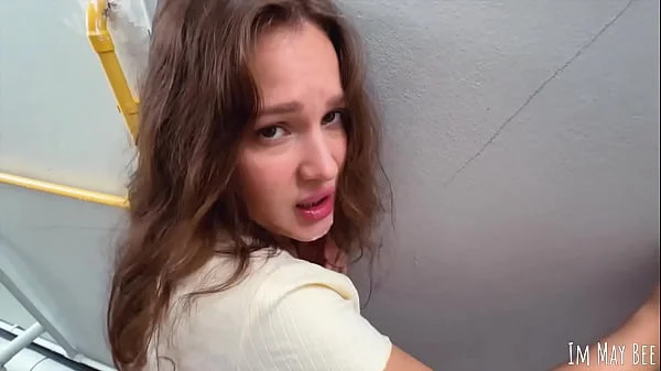 Public fuck on the first date. Double cumshot in my mouth.