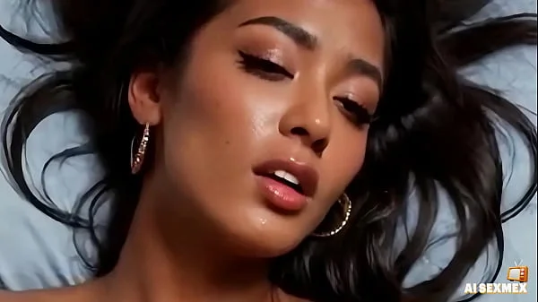 Fucking stepmom in pussy and ass | Big tits and MILF orgasm |AI