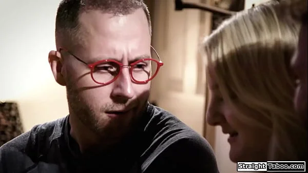 Teen gets uncomfortable by her sex lusting pervy neighbors