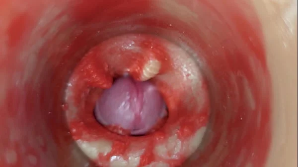 Cum without sperm. Excellent internal camera. 4K
