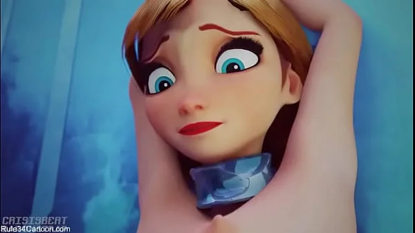 Elsa and Anna ice cube bdsm