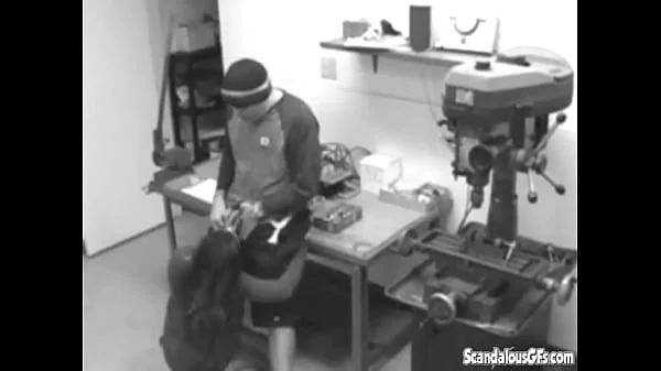 Spy cam office slut fucked