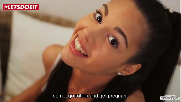 VIP SEX VAULT - Stunning Brunette Shows How To Fuck For the First Time (Apolonia Lapiedra)