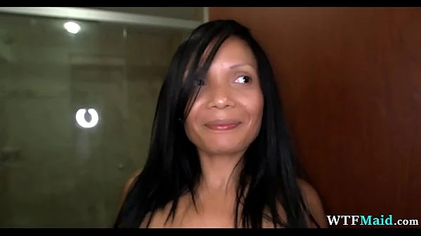 Shy maid wants some extra cash