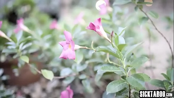 Corrupt couple pick up teen and fuck her in threesome