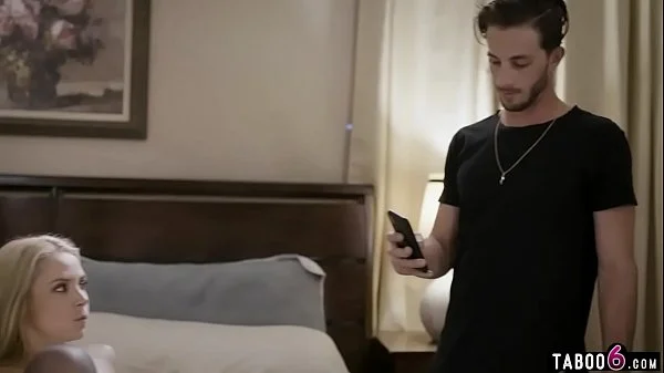 Sadistic boyfriend gets teen to seduce her stepmom