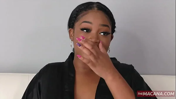 big butt black girl pussy gets filled by macana man big dick