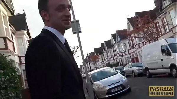 PASCALSSUBSLUTS - Busty Victoria Summers fed cum and BDSM