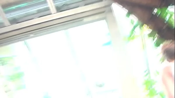 Triple upskirt - without panties - spoilt for choice