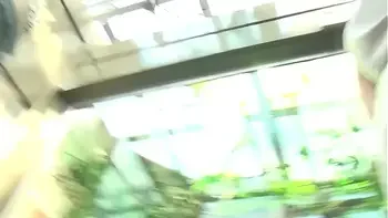 Triple upskirt - without panties - spoilt for choice