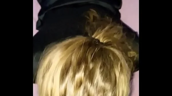 Blonde Teen Gives A Blowjob