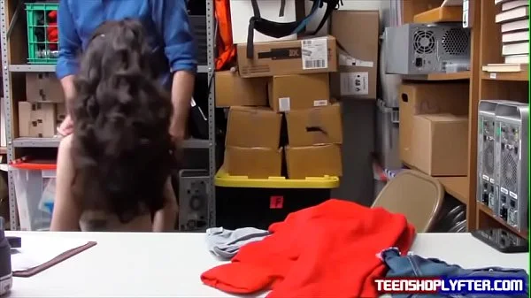 Tiny Teen Nerd Gets Fucked By Security Guard With Bad Intentions