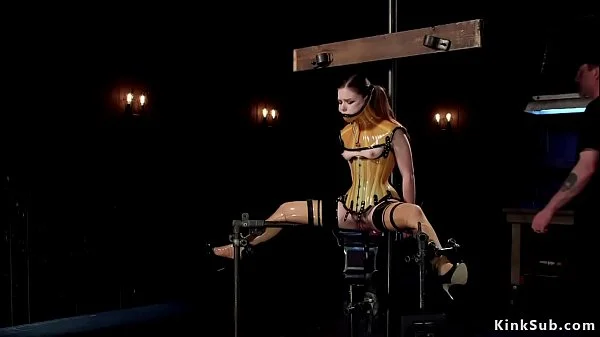Fantastic slut in hell of device bondage