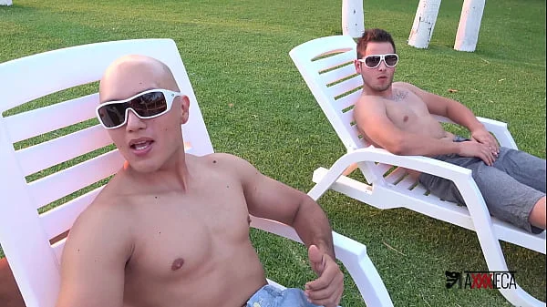 Axxxteca: Brazilian slut Elisa Sanches gets her pussy and ass fucked by two mexican dicks and dildo and still wants more