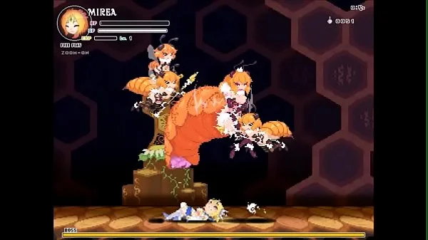 Milia Wars [Echidna Wars DX] All BOSS scenes