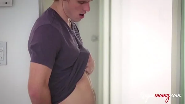 FEELING UP MY GF's MILF STEPMOM