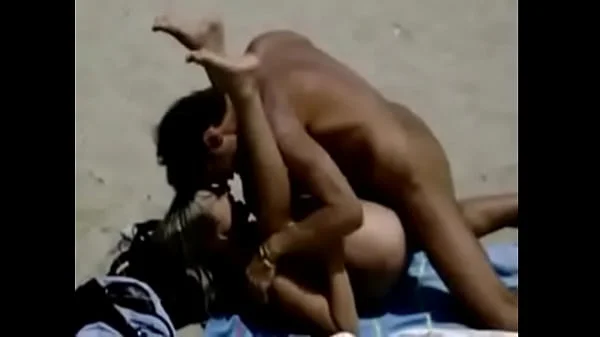 Real Couple Beach In Front Of Everybody