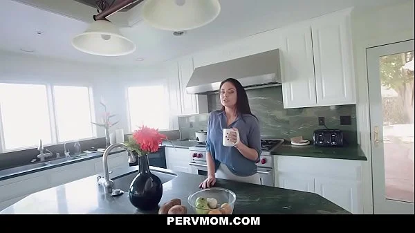 PervMom - MILF (Brooke Beretta) Slides Open Her Slit For Stepsons BWC