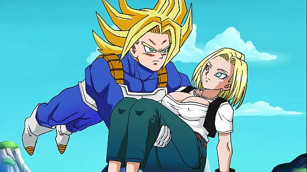 Rescuing Android 18 - Hentai Animated Video