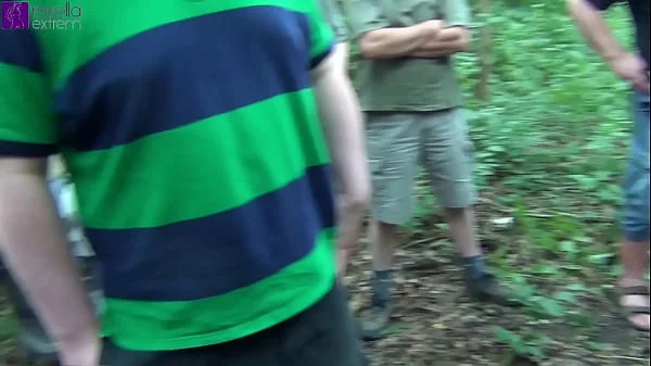 Public rest area Slut, is used dirty by 30 truckers and filled with sperm and piss! Chapter 2 (Attention! Extreme public sex)