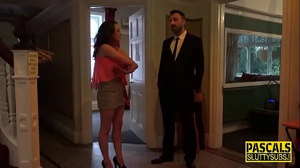 Spanked and whipped sub