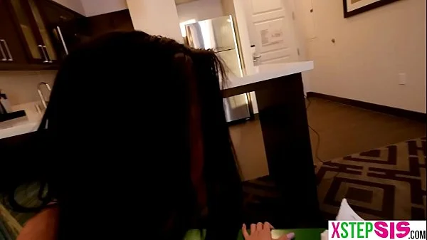 Black stepsister teen wanted to get it after the party