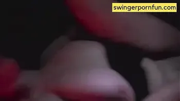 Real Swinger Hotwives meet in an Orgy bus and have fun with random Men