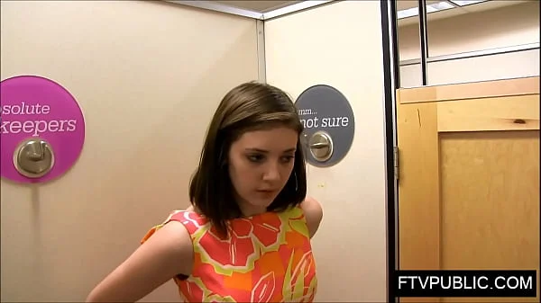 Public Dressing Room orgasm