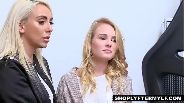 MILF stepMom And StepDaughter Banged By Cop- Kylie Kingston , Natalie Knight