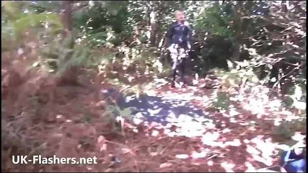 Mature exhibitionists public masturbation and outdoor striptease