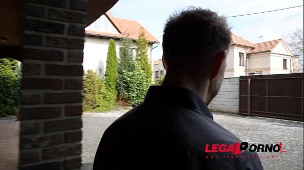 Horny Milf Brittany Bardot spanked & DP'ed during XXX domination threesome GP656