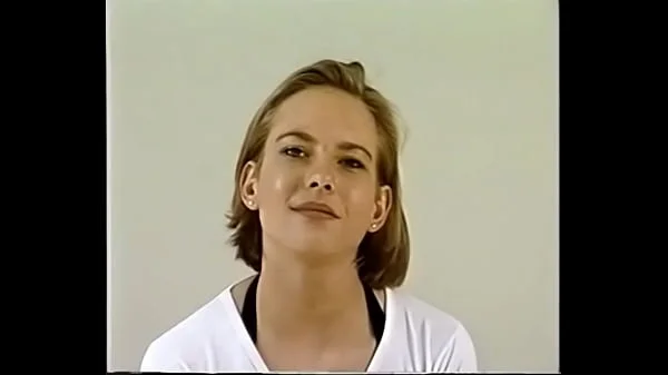 Retro german blonde teen Sabine casting