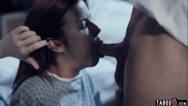 Huge boobs troubled MILF in a 3some with hospital staff