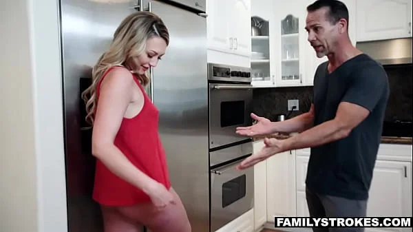 Blonde Teen Stepdaughter Lets Stepdad Fuck Her In Front Of stepmom