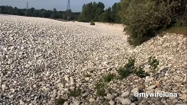 Luna loves getting fucked outdoors it makes her feel sluttier than usual